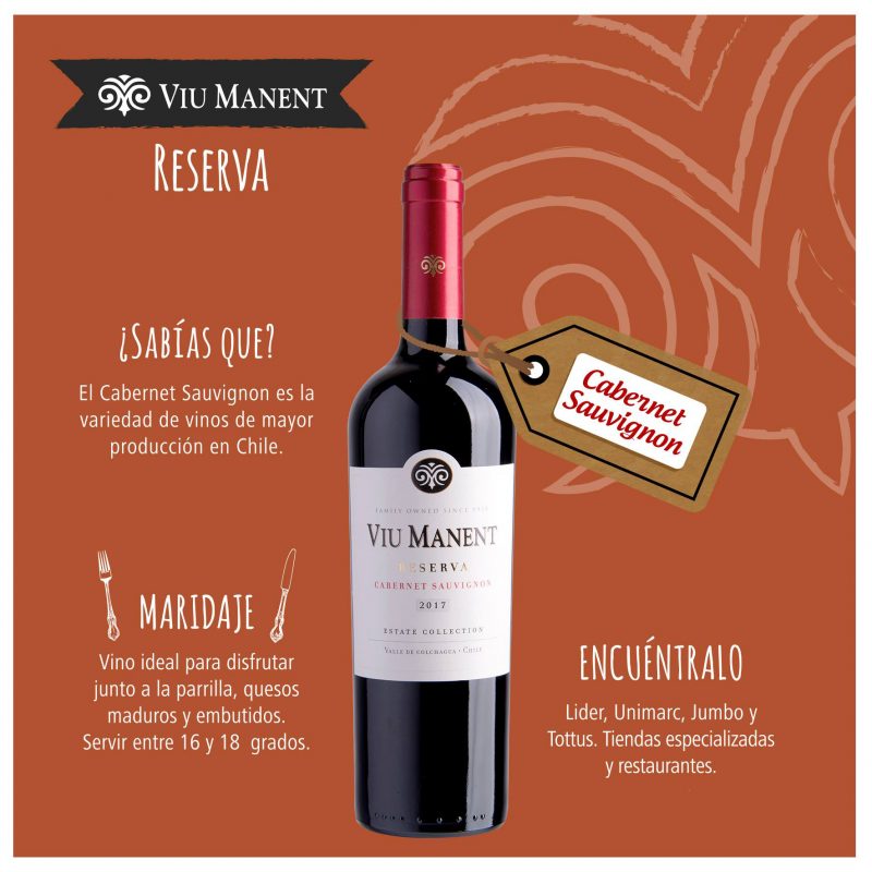 Rượu vang Viu Manent Reserva Cabernet Sauvignon