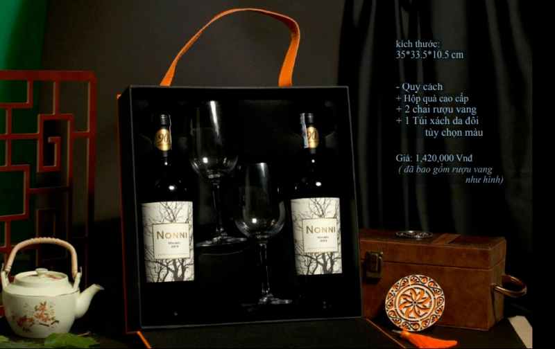 Bảng giá quà tặng doanh nghiệp rượu vang