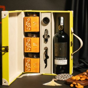 hộp quà tết rượu vang 1